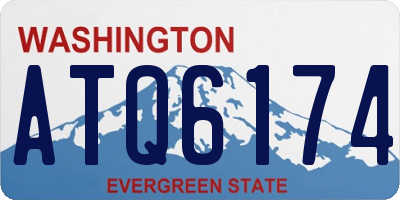WA license plate ATQ6174