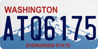 WA license plate ATQ6175