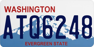 WA license plate ATQ6248