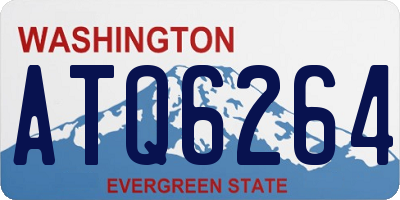 WA license plate ATQ6264