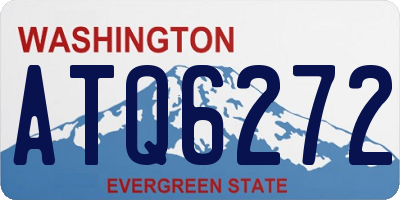 WA license plate ATQ6272