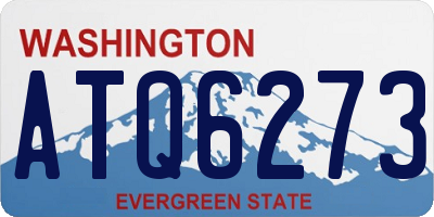 WA license plate ATQ6273