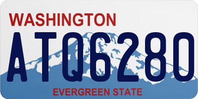 WA license plate ATQ6280