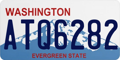 WA license plate ATQ6282