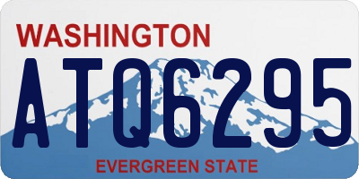WA license plate ATQ6295