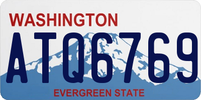 WA license plate ATQ6769