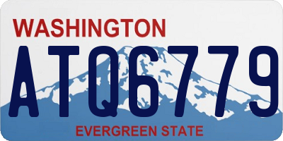 WA license plate ATQ6779