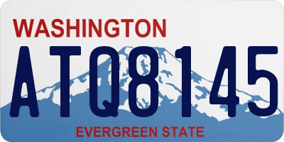 WA license plate ATQ8145