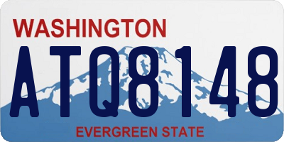 WA license plate ATQ8148