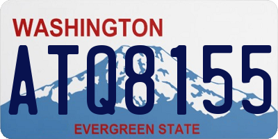 WA license plate ATQ8155