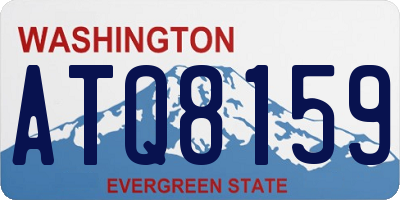 WA license plate ATQ8159