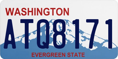 WA license plate ATQ8171