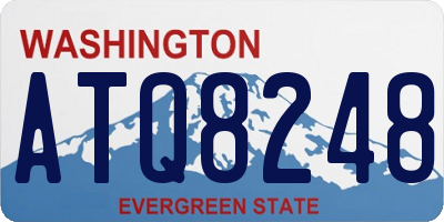 WA license plate ATQ8248