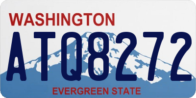 WA license plate ATQ8272