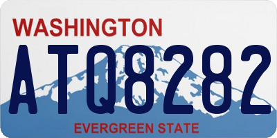 WA license plate ATQ8282