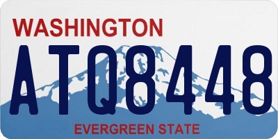 WA license plate ATQ8448