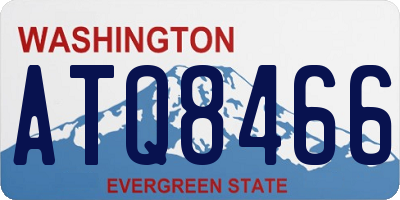 WA license plate ATQ8466