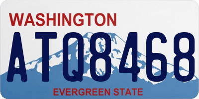 WA license plate ATQ8468