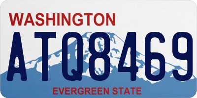 WA license plate ATQ8469