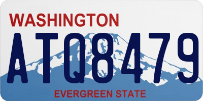 WA license plate ATQ8479