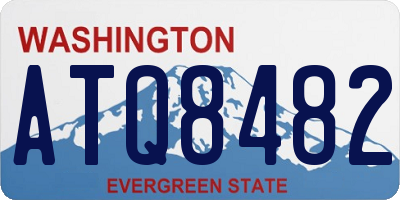 WA license plate ATQ8482