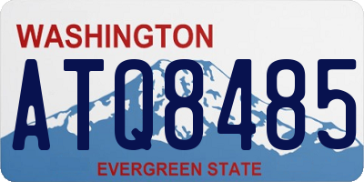 WA license plate ATQ8485