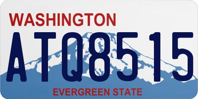 WA license plate ATQ8515