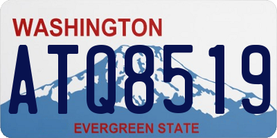 WA license plate ATQ8519