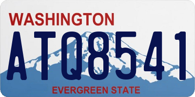 WA license plate ATQ8541