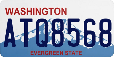 WA license plate ATQ8568