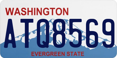 WA license plate ATQ8569