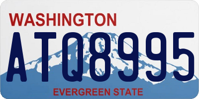 WA license plate ATQ8995