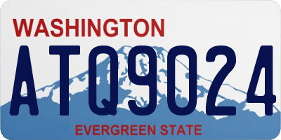 WA license plate ATQ9024