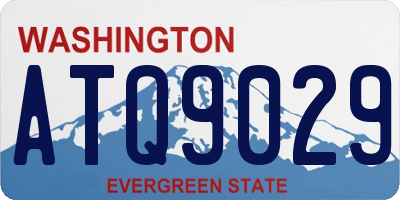 WA license plate ATQ9029