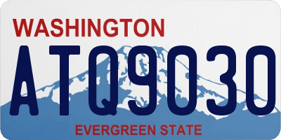 WA license plate ATQ9030