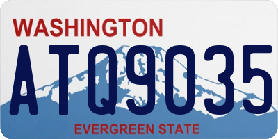 WA license plate ATQ9035