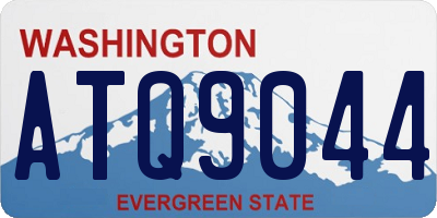 WA license plate ATQ9044