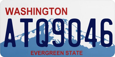 WA license plate ATQ9046