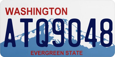 WA license plate ATQ9048