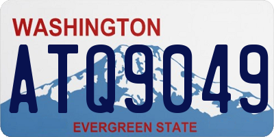 WA license plate ATQ9049