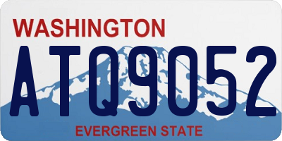 WA license plate ATQ9052