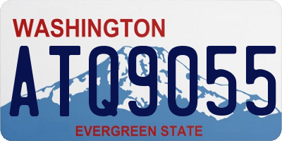 WA license plate ATQ9055