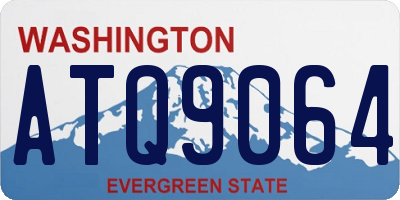 WA license plate ATQ9064