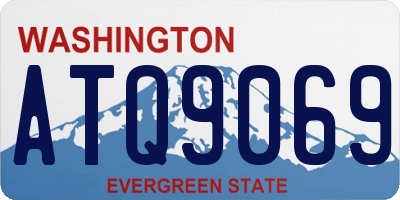 WA license plate ATQ9069