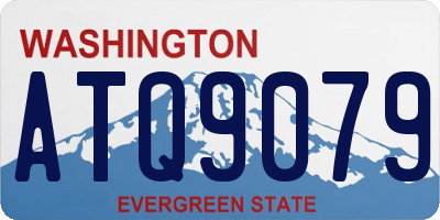 WA license plate ATQ9079
