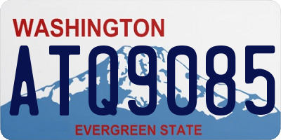 WA license plate ATQ9085