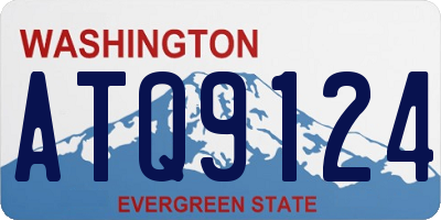 WA license plate ATQ9124