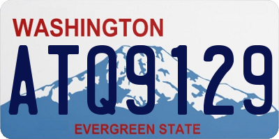 WA license plate ATQ9129