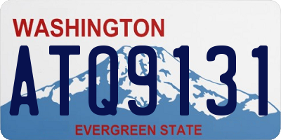 WA license plate ATQ9131