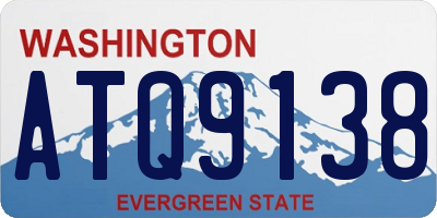 WA license plate ATQ9138